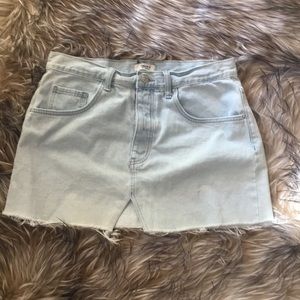 Forever 21 Mini Jean Skirt